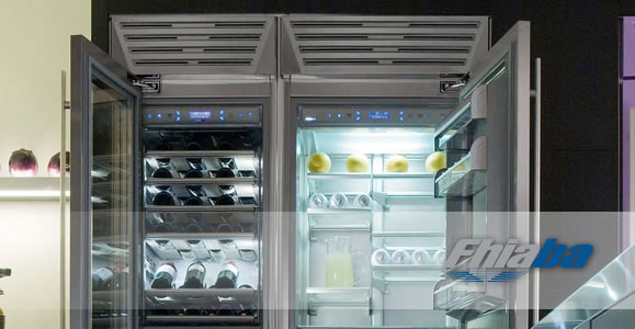 Fhiaba冰箱厨房时尚的关键因数