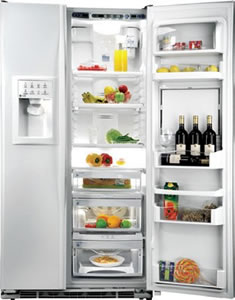 PCE23NHTFWW对开门冰箱技术参数 技术特点