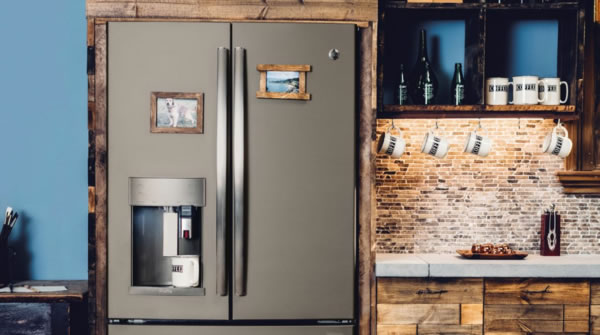 GE哑光冰箱:厨房电器的新潮流