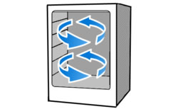 Kuppersbusch酒柜动态空气循环冷却系统