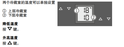 LIEBHERR酒柜温度设置操作步骤 温度报警如何处理?
